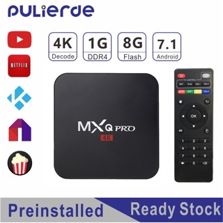 Thiết bị TV Box Android KODI chuyển đổi TV thường thành TV thông minh MXQ Pro 4K 1GB 8GB