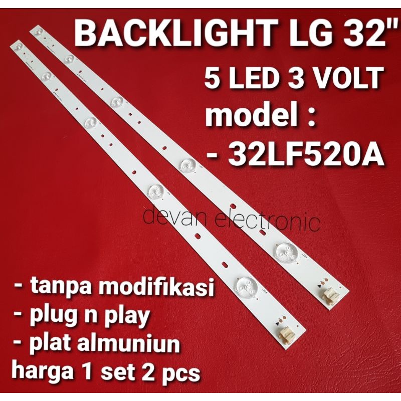 Tv Led Có Đèn Nền Lg 32inch 5k 3v 32lf 32 Lf520A