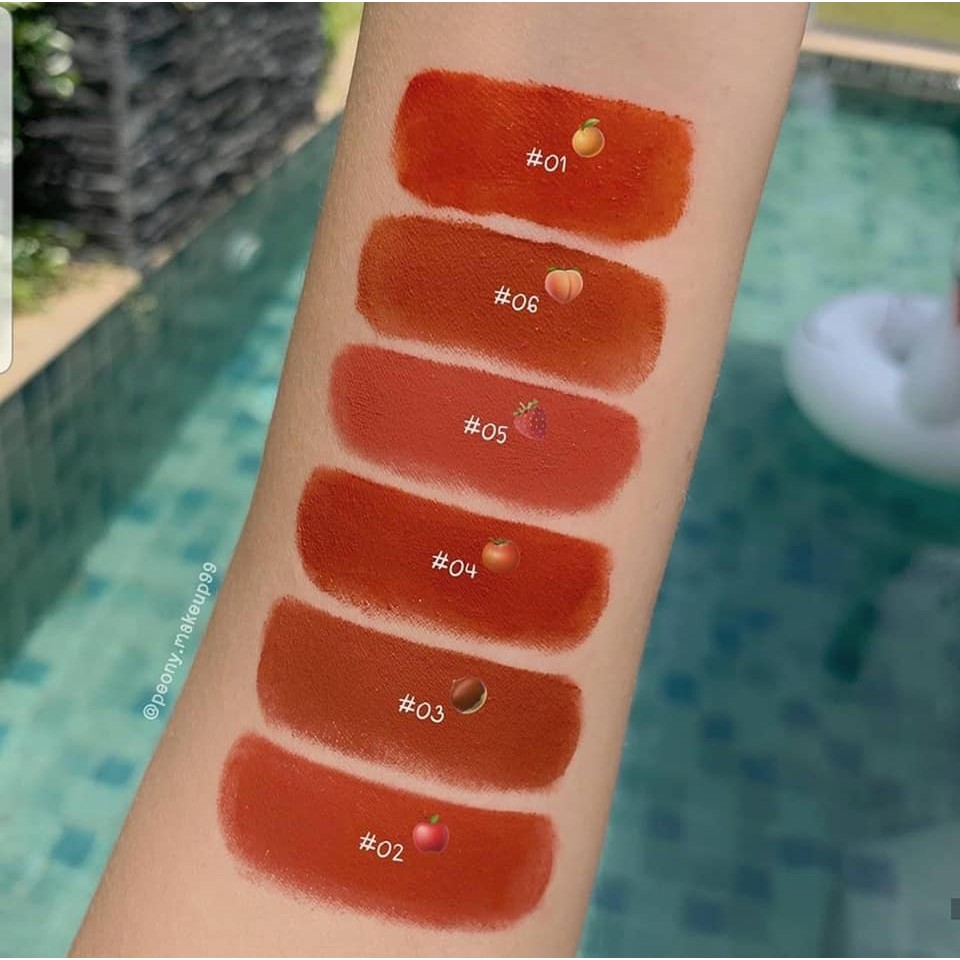 Set 6 cây son thỏi bơ HASAYA Thái Lan | BigBuy360 - bigbuy360.vn