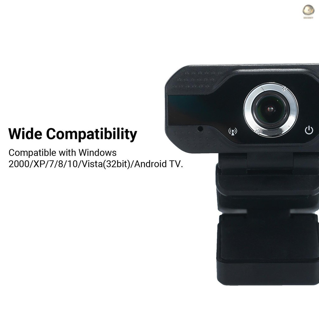 Webcam Kết Nối Usb Full Hd 1080p Kèm Mic Cho Máy Tính | BigBuy360 - bigbuy360.vn