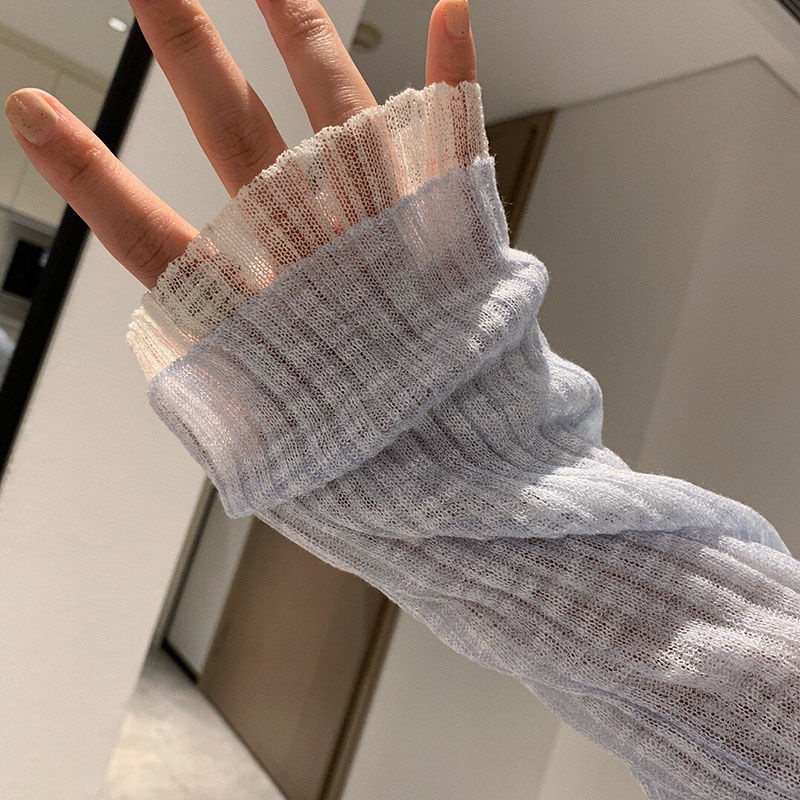 Bán Chạy!Áo Cardigan Dệt Kim Vải Lụa Lạnh Dệt Kim Màu Trơn Chống Nắng Thời Trang Mùa Hè Dành Cho Bạn Nữ