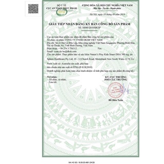 DHA 300mg Natural's way giúp bé thông minh