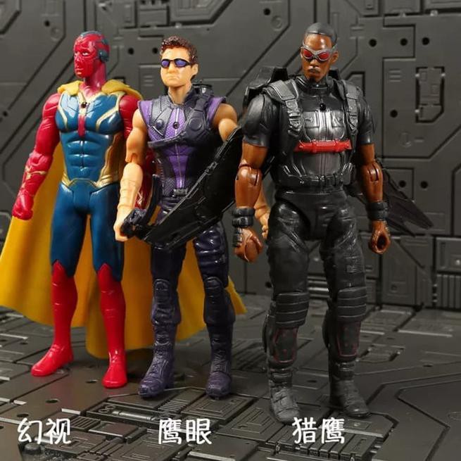 Mô Hình Nhân Vật Thanos Thor Iron Spider Captain - Thor Trong Phim Avengers Infinity War