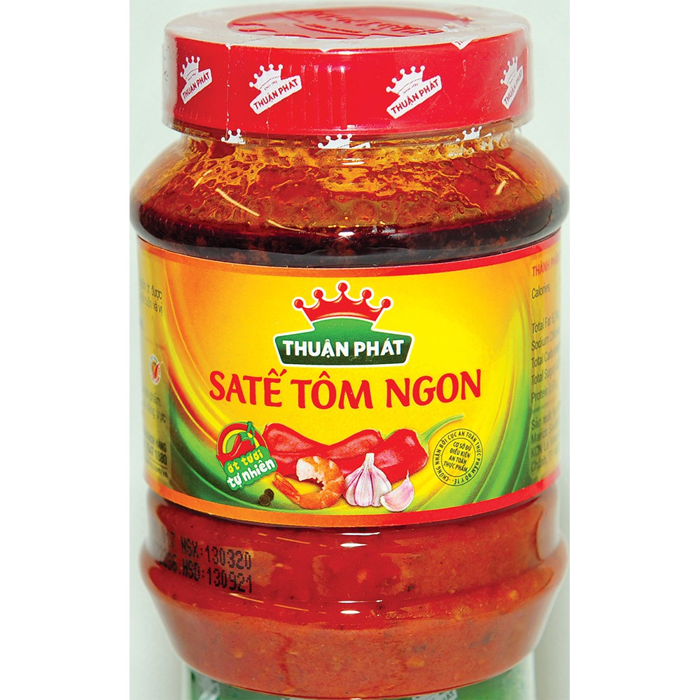Sa tế cay/ Sa tế tôm ngon Thuận Phát 250g