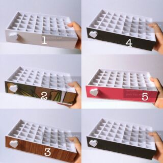 Khay đựng son 40 ô đủ màu