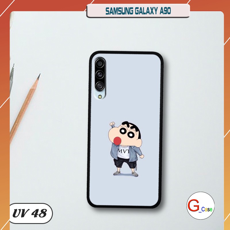 Ốp điện thoại Samsung Galaxy A90 - lưng nhám viền dẻo