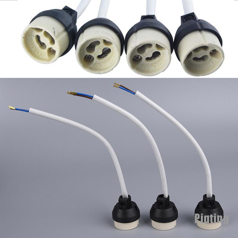 Set 1/3/5/10 đế gốm giữ đèn Led halogen chất lượng cao