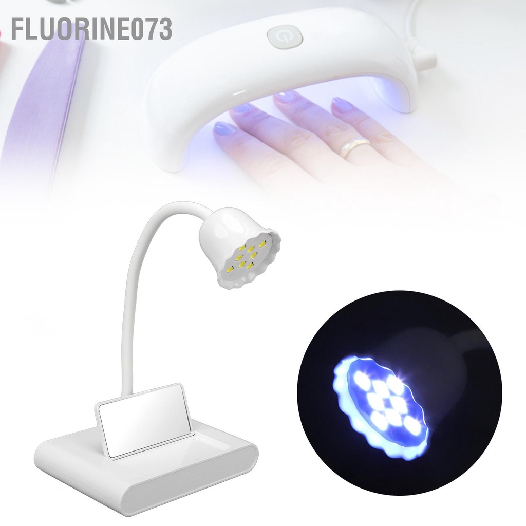 [Hàng Sẵn] Máy đóng móng 20W 8 cái Chíp ánh sáng LED 【Fluorine073】