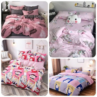 Bộ chăn ga gối vỏ chăn Cotton Poly
