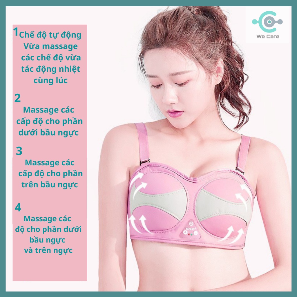 [Chính Hãng] Máy Massage Ngực Vataso, Máy Nâng Ngực Giúp Cải Thiện Vóc Dáng Vòng Một, Ngăn Ngừa Hình Thành Khối U