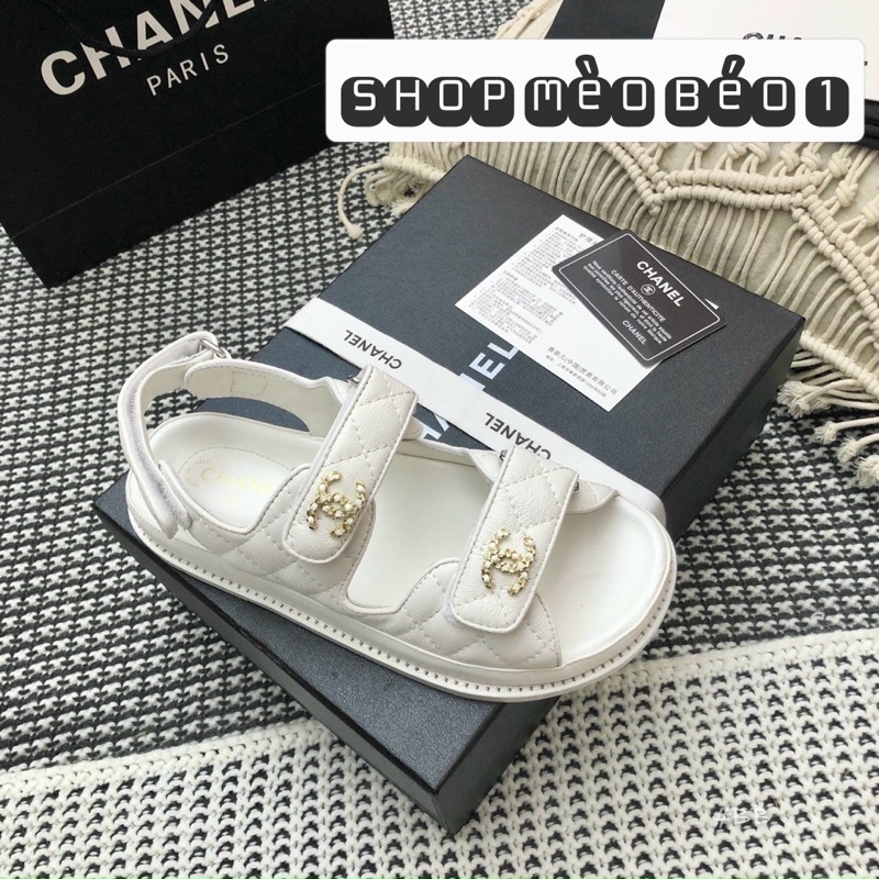 Sandal thể thao tag xích quai dán ngang fullbox