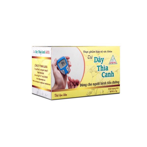 Trà Dây Thìa Canh Lava 30 túi lọc
