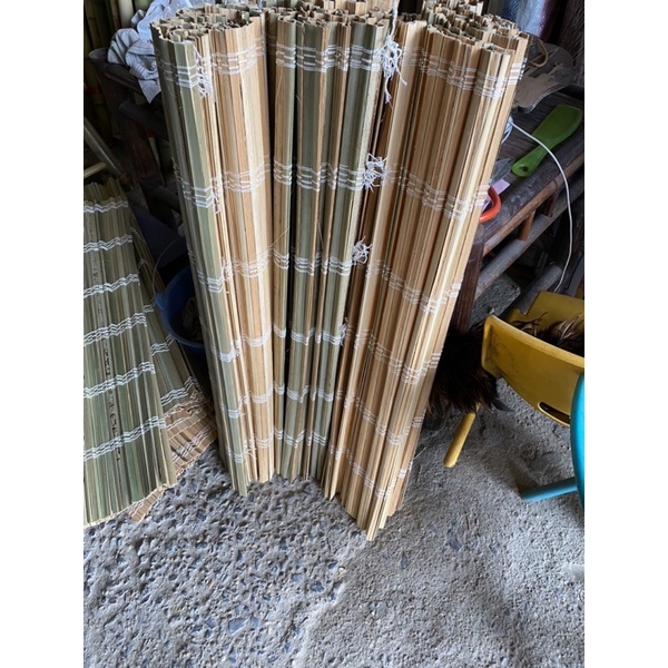 Mành che nắng, mành cọ giá rẻ 1.5mx2m  , mành trang trí trung thu, trang trí tết