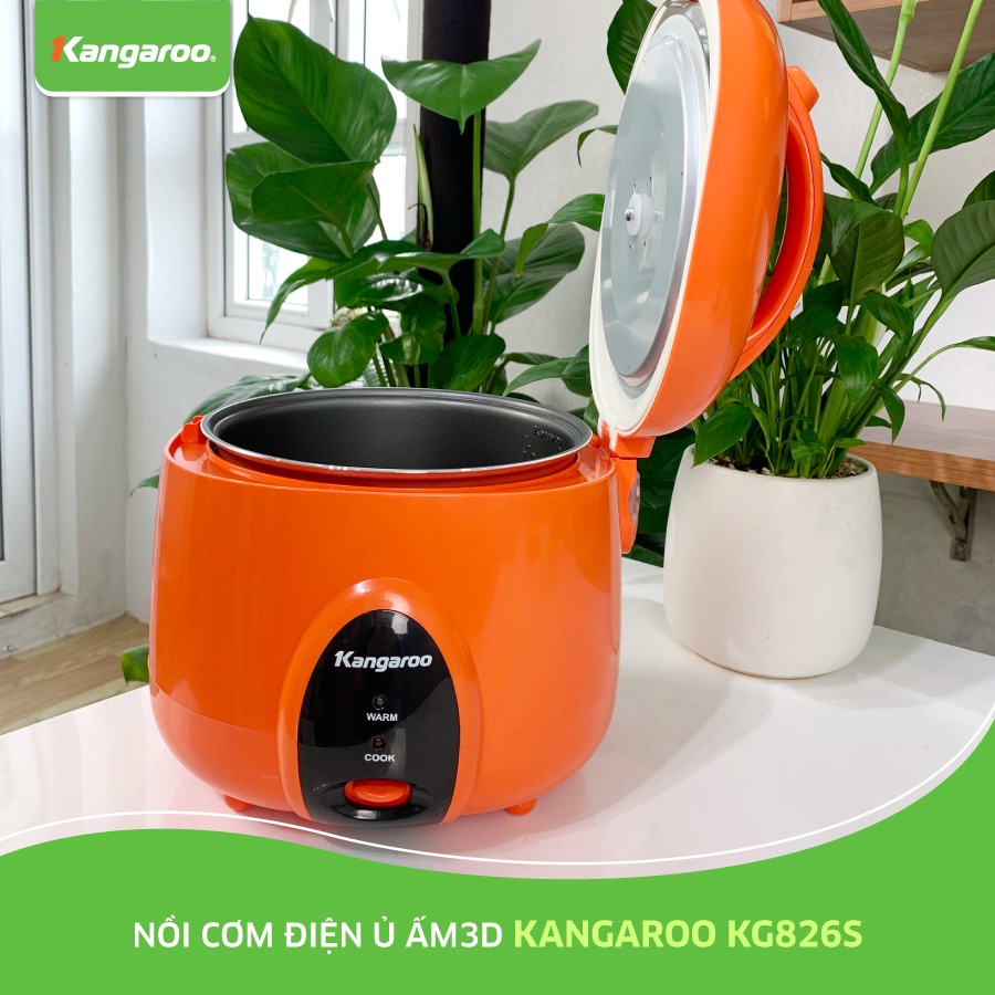 Nồi cơm điện loại cơ 1,2L Kangaroo KG826S