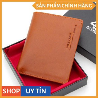 Ví Đứng Da Bò Leather 4U Thời Trang FB185 ( đen - nâu - bò )