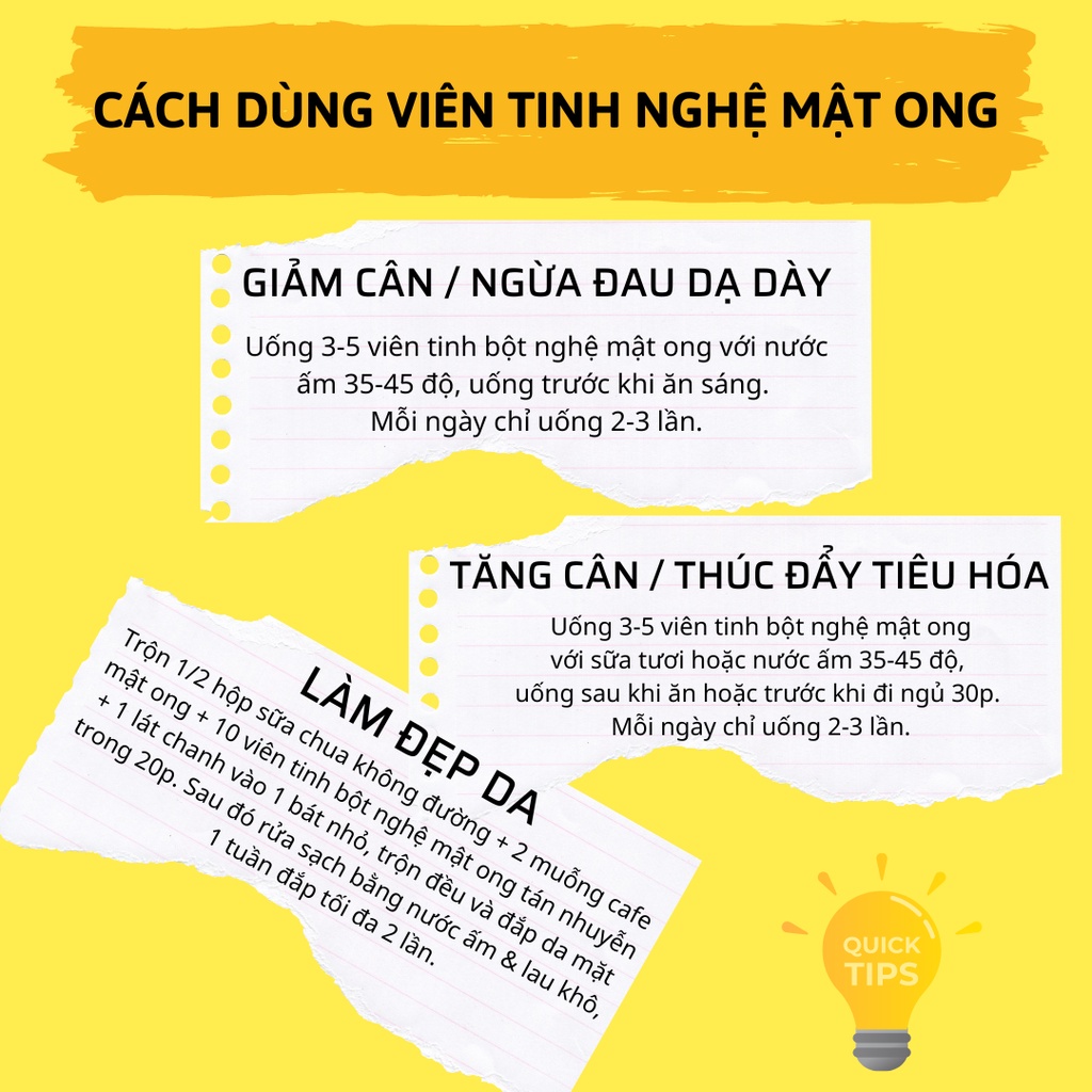 Viên tinh nghệ mật ong nguyên chất, giàu curcumin, hỗ trợ tiêu hóa, làm đẹp da - OANH THỊ - 450GR
