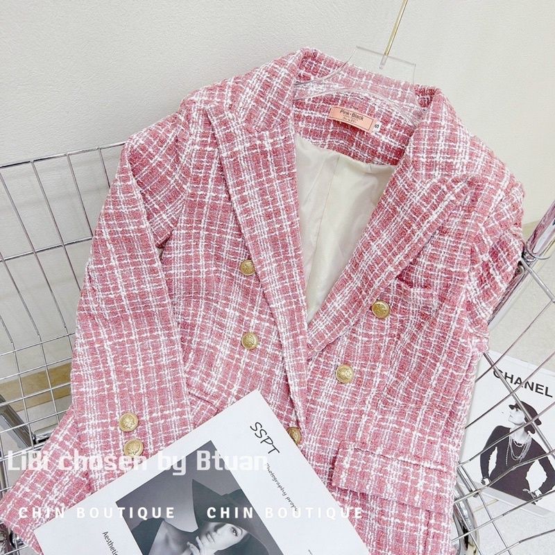 áo khoác dạ hồng | BigBuy360 - bigbuy360.vn