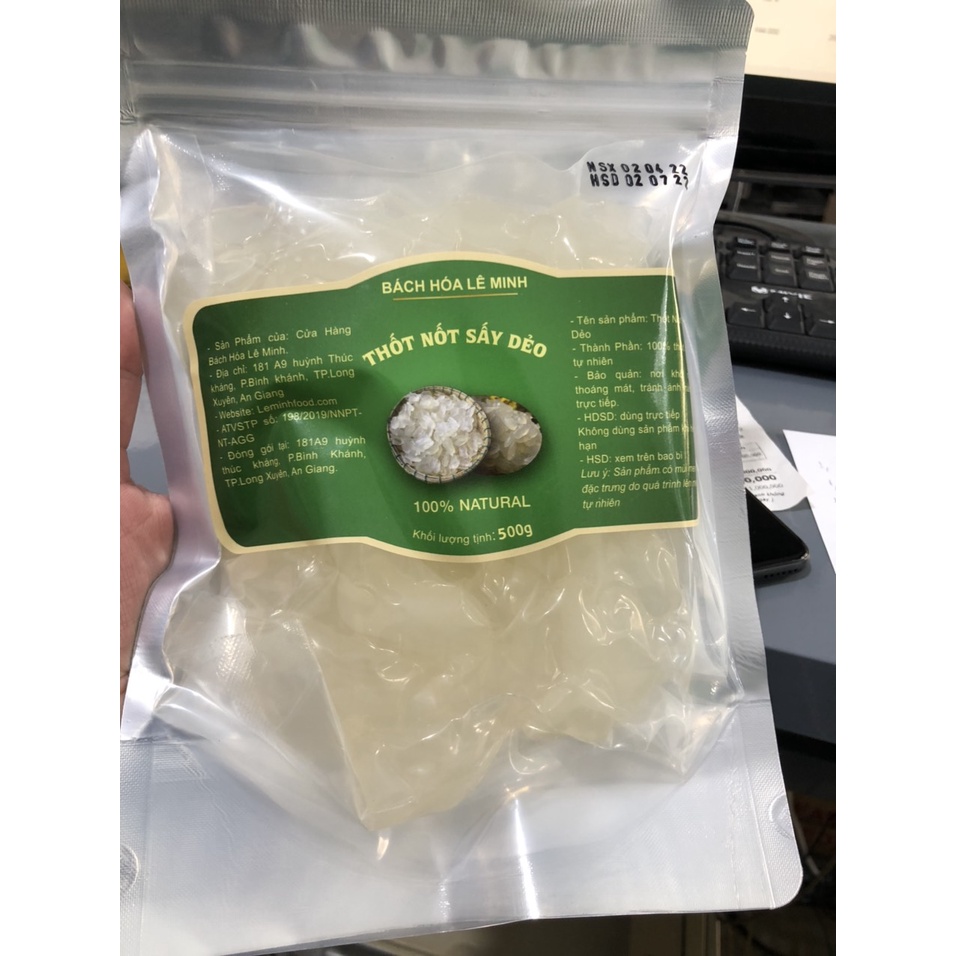 Thốt Nốt Sấy Dẻo Gói 500g
