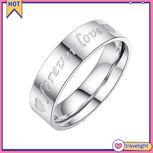 [Travelight] Nhẫn khắc chữ Forever Love dành cho các cặp đôi K1
