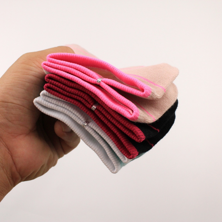 Tất nữ cổ ngắn GOMTAT chất liệu cotton cao cấp, vớ nữ cổ thấp êm mềm thoáng mát - NUNGAN-VSTAR-501