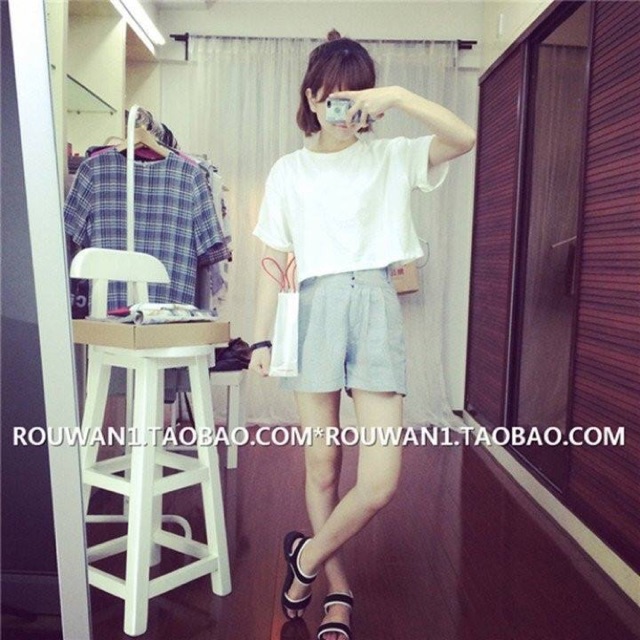 ÁO CROPTOP TRƠN NHIỀU MÀU