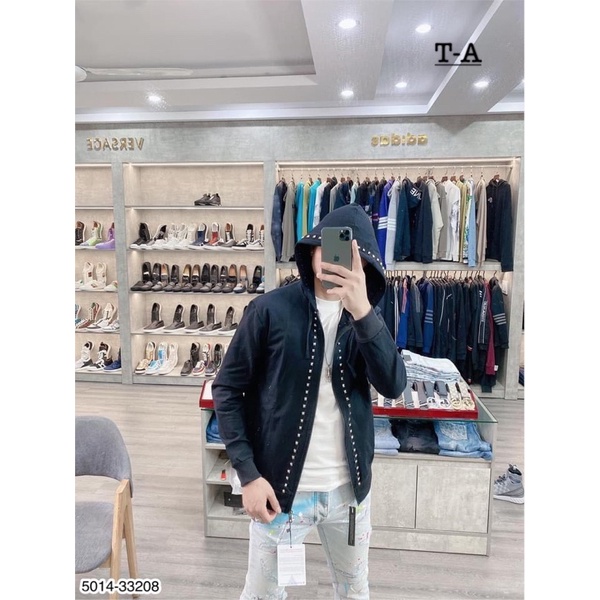 Áo Khoác Đinh Nam Mẫu Mới Nhất Hot Hitt - Áo Khoác Có Mũ Cho Nam Cực Đẹp