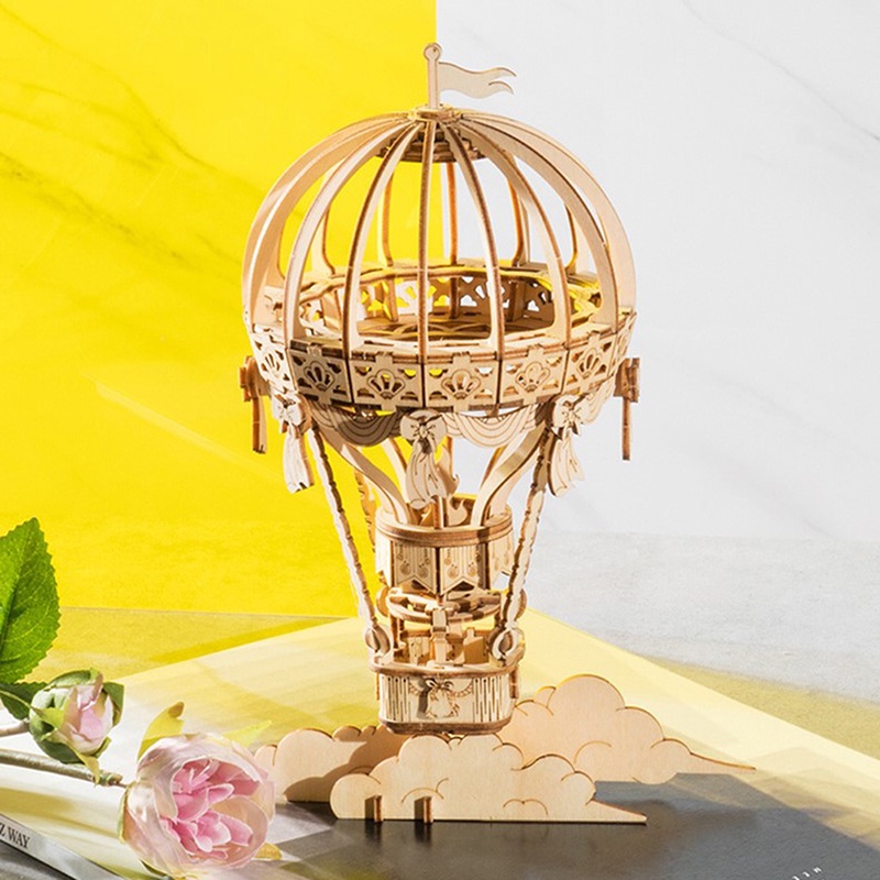 Mô hình đồ chơi lắp ráp 3D bằng gỗ độc đáo