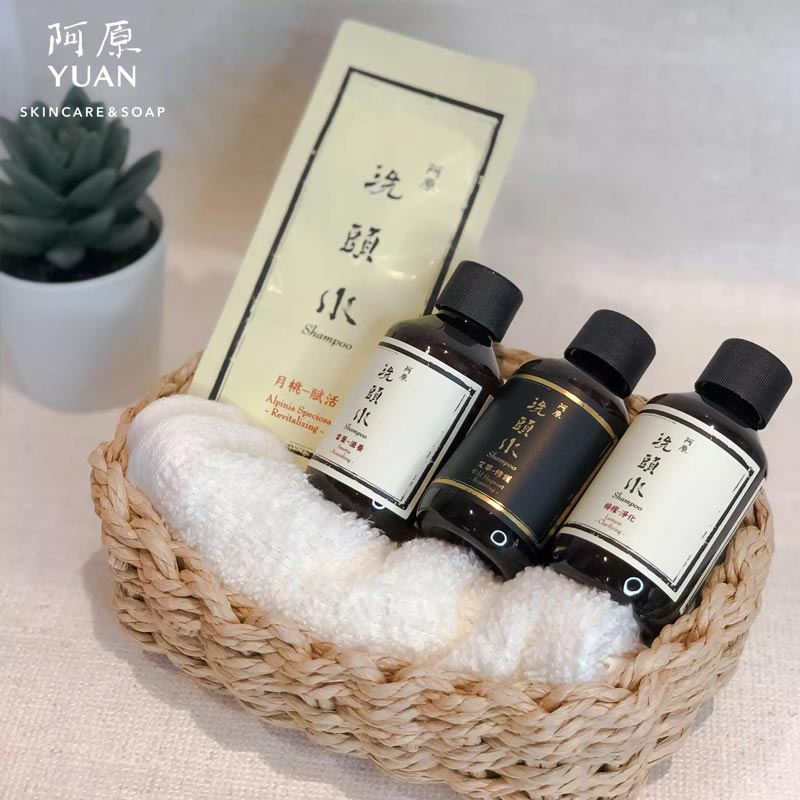 Dầu gội cao cấp sạch sâu giảm viêm phục hồi da đầu và tóc YUAN Đài Loan Ngải Cứu Thiên Nhiên Wild Mugwort Shampoo - 50ml