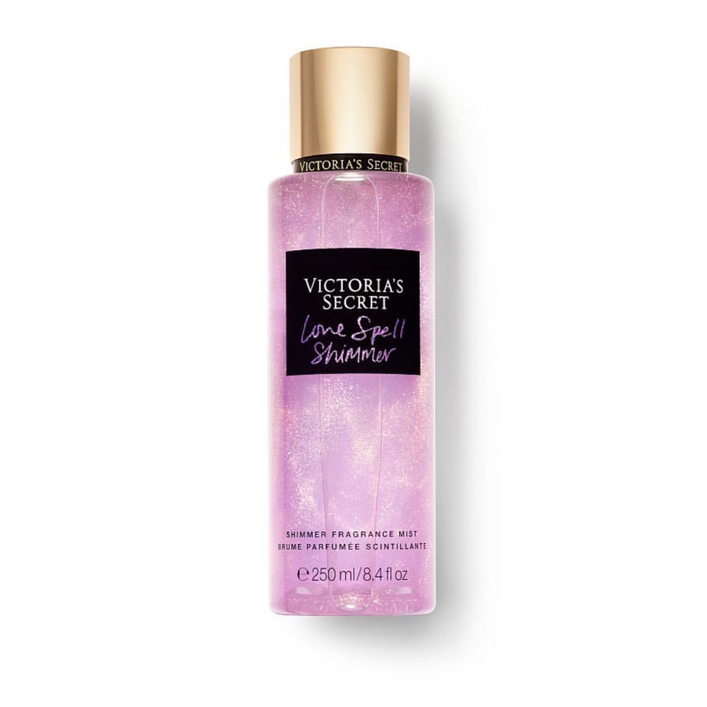 Xịt thơm có nhũ Victoria's Secret Shimmer - Love Spell ( 250mL )