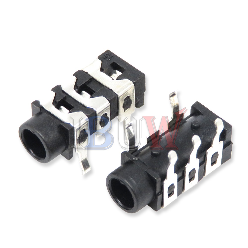 Set 10 Đầu Nối Âm Thanh PJ-313D PJ313 SMD 6Pin SMT 3.5mm