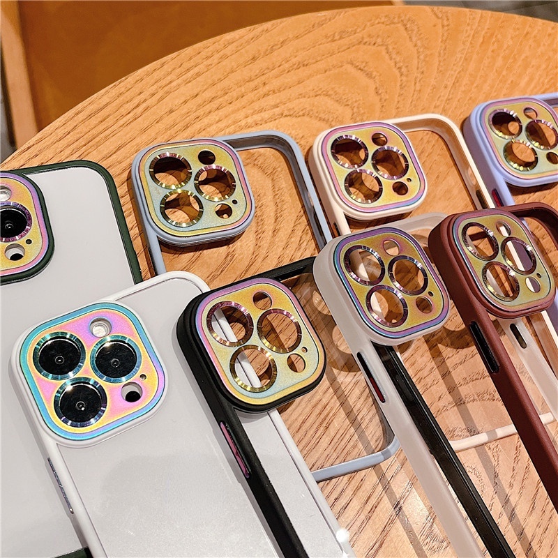 Ốp Điện Thoại Silicon Trong Suốt Chống Sốc Cho iPhone 13 Pro MAX 11 12 Pro MAX