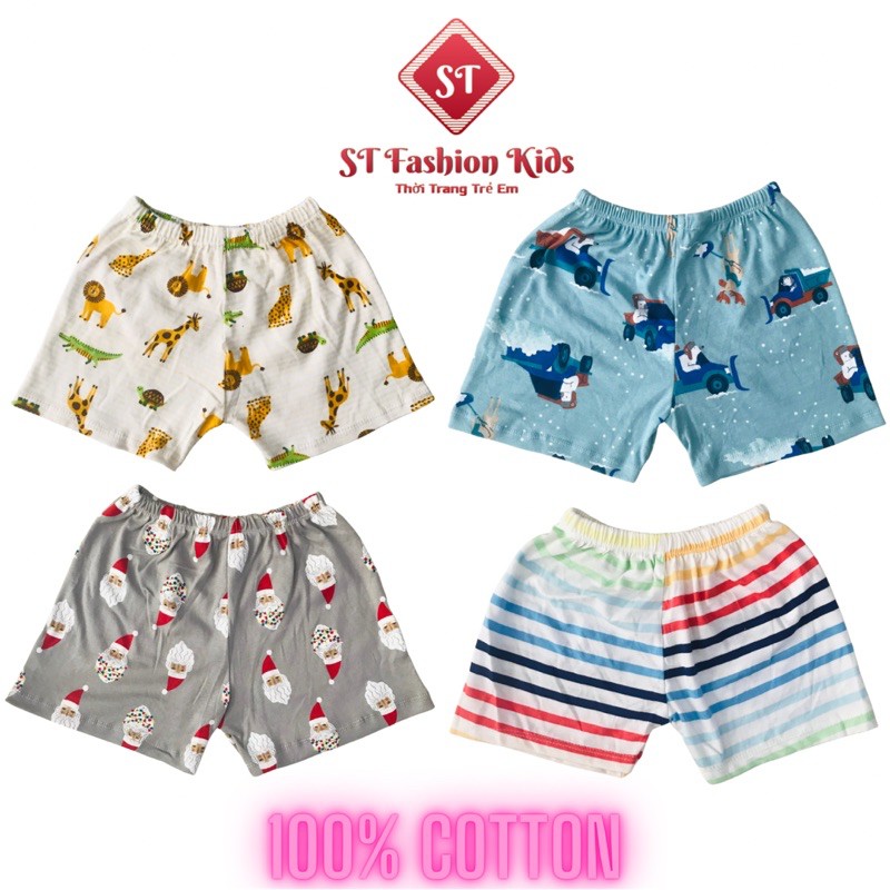 Quần Chục Đùi Cho Bé❤️100% Cotton Co Giãn 4 Chiều❤️Chiếc Quần Vạn Năng Cho Mùa Hè