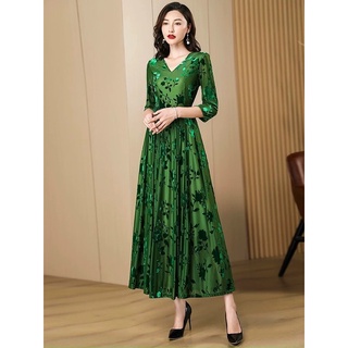 Đầm nữ cao cấp dáng dài sang trọng quý phái NP3473