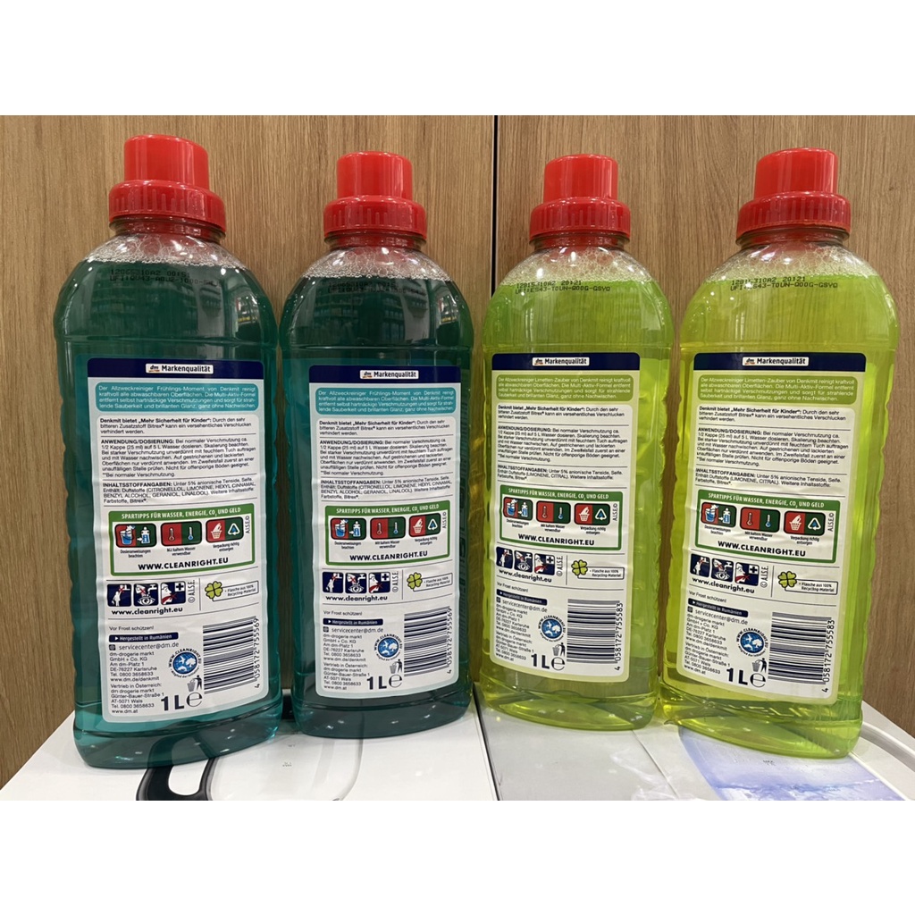 Nước lau sàn Denkmit cao cấp 1L