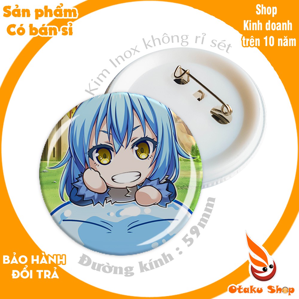 &lt;20/640 MẪU&gt; Huy hiệu anime phim Mở Ra Một thế giới konosuba,Hội Chứng Chuunibyou,Chuyển Sinh thành Slime,Yosuga no Sora