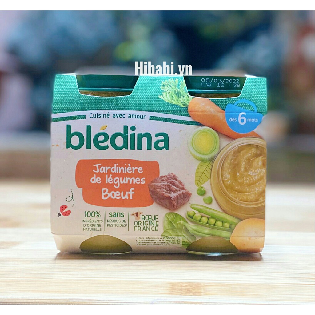 Hũ dinh dưỡng Bledina 190g (date 2022)