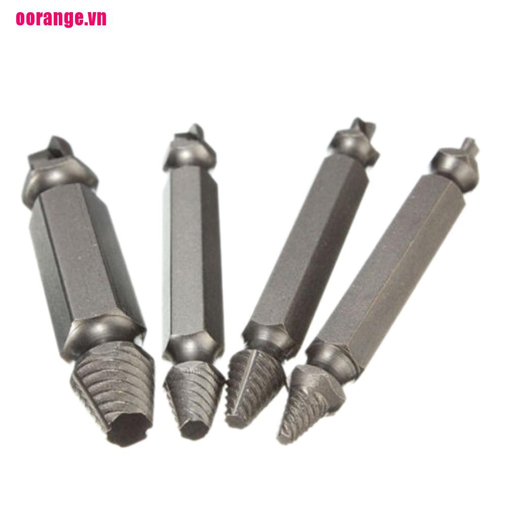 Bộ 4 Dụng Cụ Tháo Ốc Vít Hư Hỏng Bằng Thép Không Gỉ Tiện
