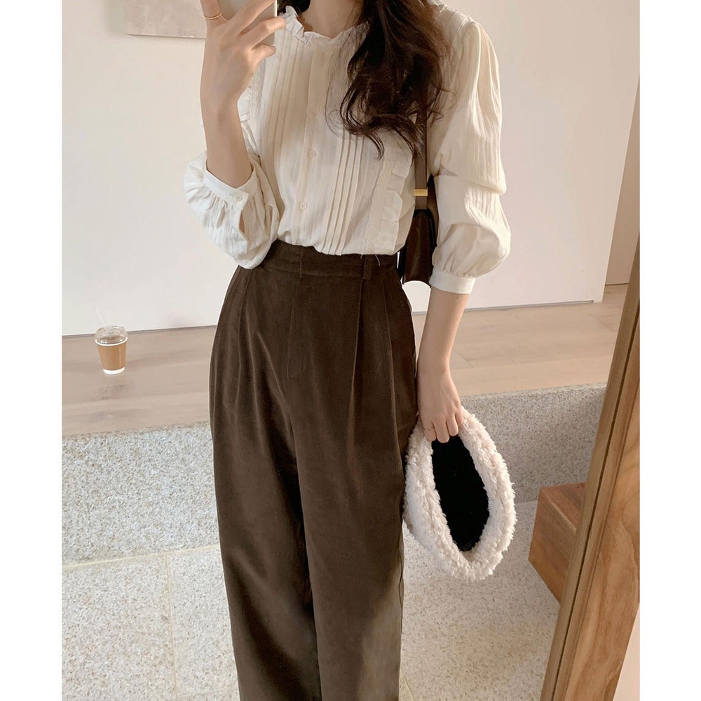 Áo sơ mi dài tay thời trang dạo phố sành điệu 47879