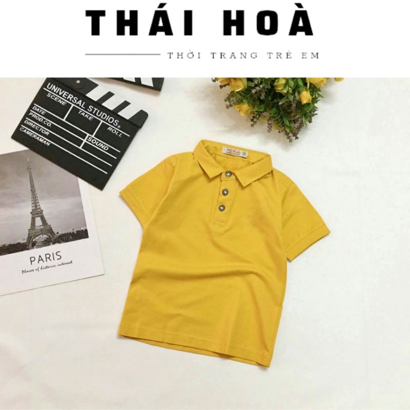 Áo thun size đại, áo polo bé trai size 21_40kg chất liệu chuẩn shop