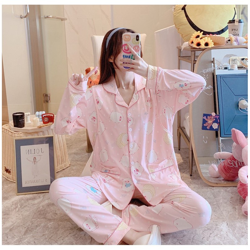 Bộ Bầu Dài Tay Sau Sinh-SAQ185