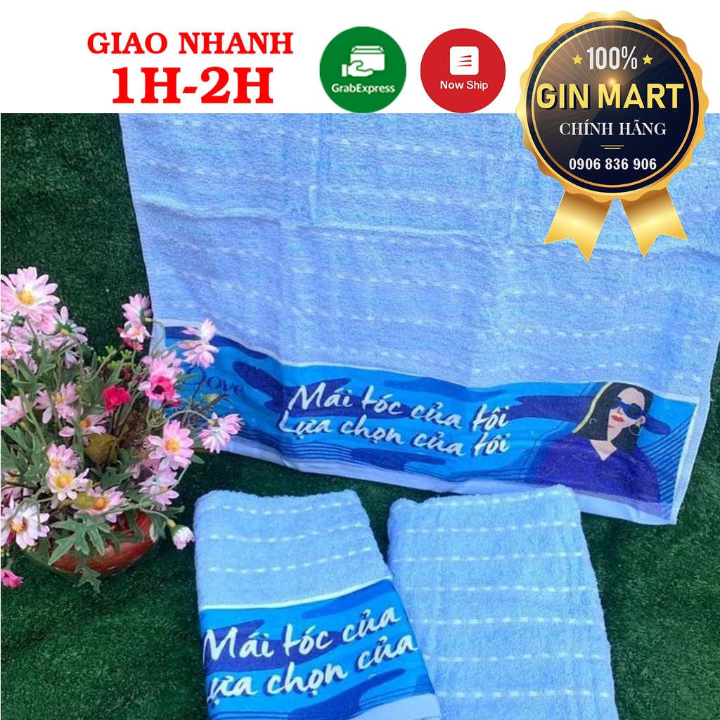 Khăn Tắm Cotton Dài 1M Và 1M2 Hàng Tặng Khuyến Mãi