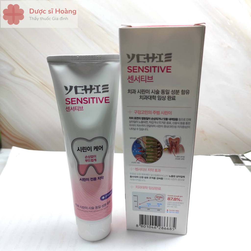 Kem Đánh Răng Hàn Quốc YCHIE SENSITIVE