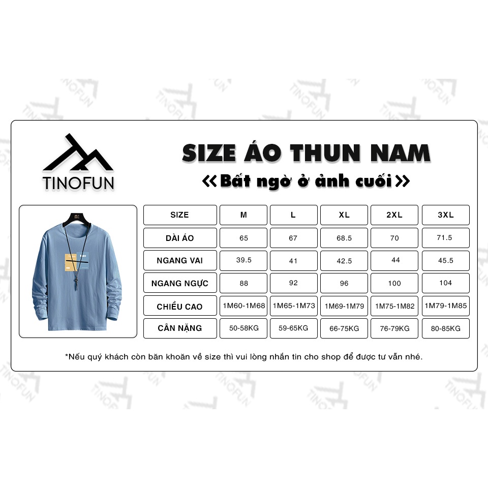 Áo thun nam dài tay TFUN mã "TT53", Áo ấm nam chất liệu nỉ cao cấp phong cách trẻ trung đẹp mặc mùa thu đông