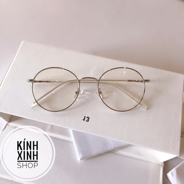 Kính gọng mắt tròn Vintage Kim loại Hàn Quốc - VK02890 | BigBuy360 - bigbuy360.vn