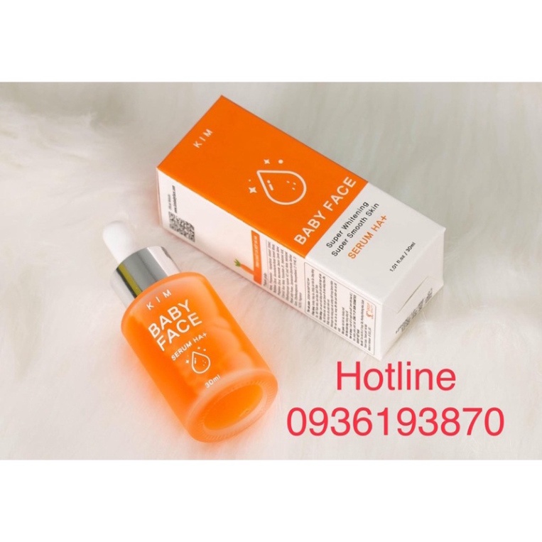 ✅ [chính hãng]  SERUM KIM BABY FACE HA+ 👍[Freeship] ❤️  TINH CHẤT TRUYỀN TRẮNG KIM BABY FACE HA | BigBuy360 - bigbuy360.vn