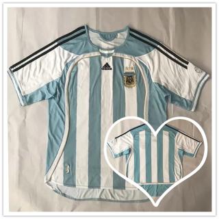 Áo bóng đá kiểu áo đội Argentina #6 Pezzella #7 Pereyra #8 Acuna #13 Messi thời trang cho nam