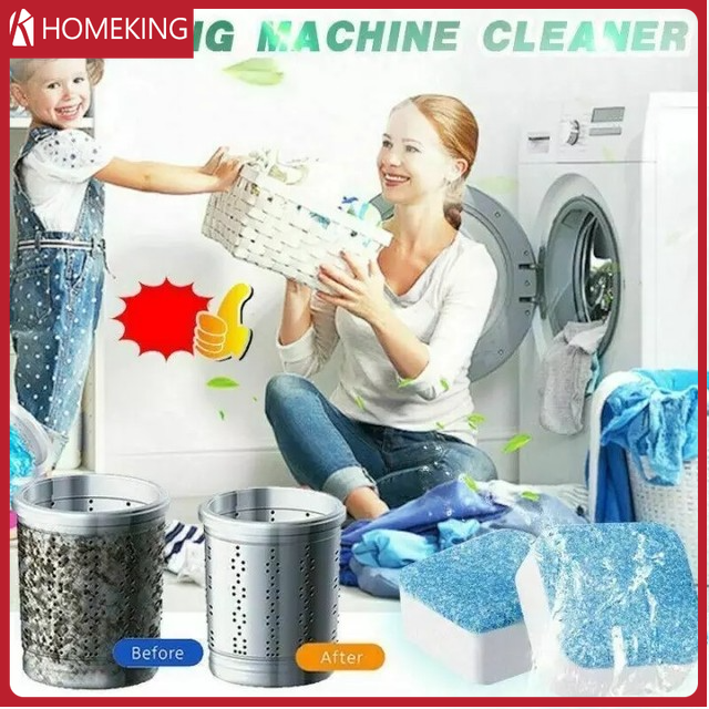 Viên sủi bọt vệ sinh máy giặt siêu sạch tiện dụng