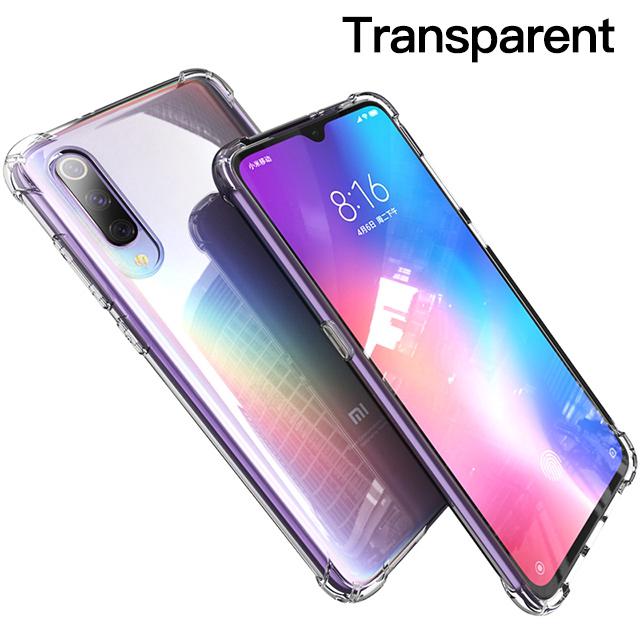 Ốp điện thoại trong suốt độ bóng cao chống sốc cho xiaomi Mi CC9 CC9mt Mi 9 8 SE Mi 9T Pro Redmi K20 Pro