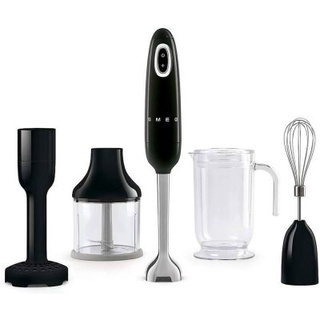 Bộ máy xay cầm tay smeg hbf02bleu màu đen