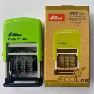 Dấu ngày tháng năm có mực sẵn Shiny PET 400 (s-400) ( đóng ngày sản xuất, hạn sử dụng, ngày tháng năm )
